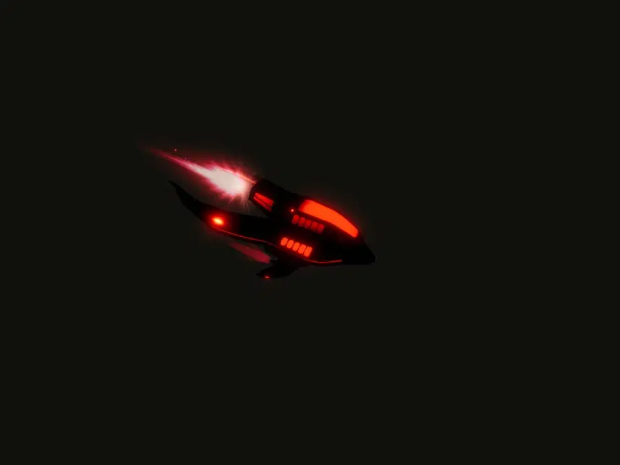 Red Alien Speeder