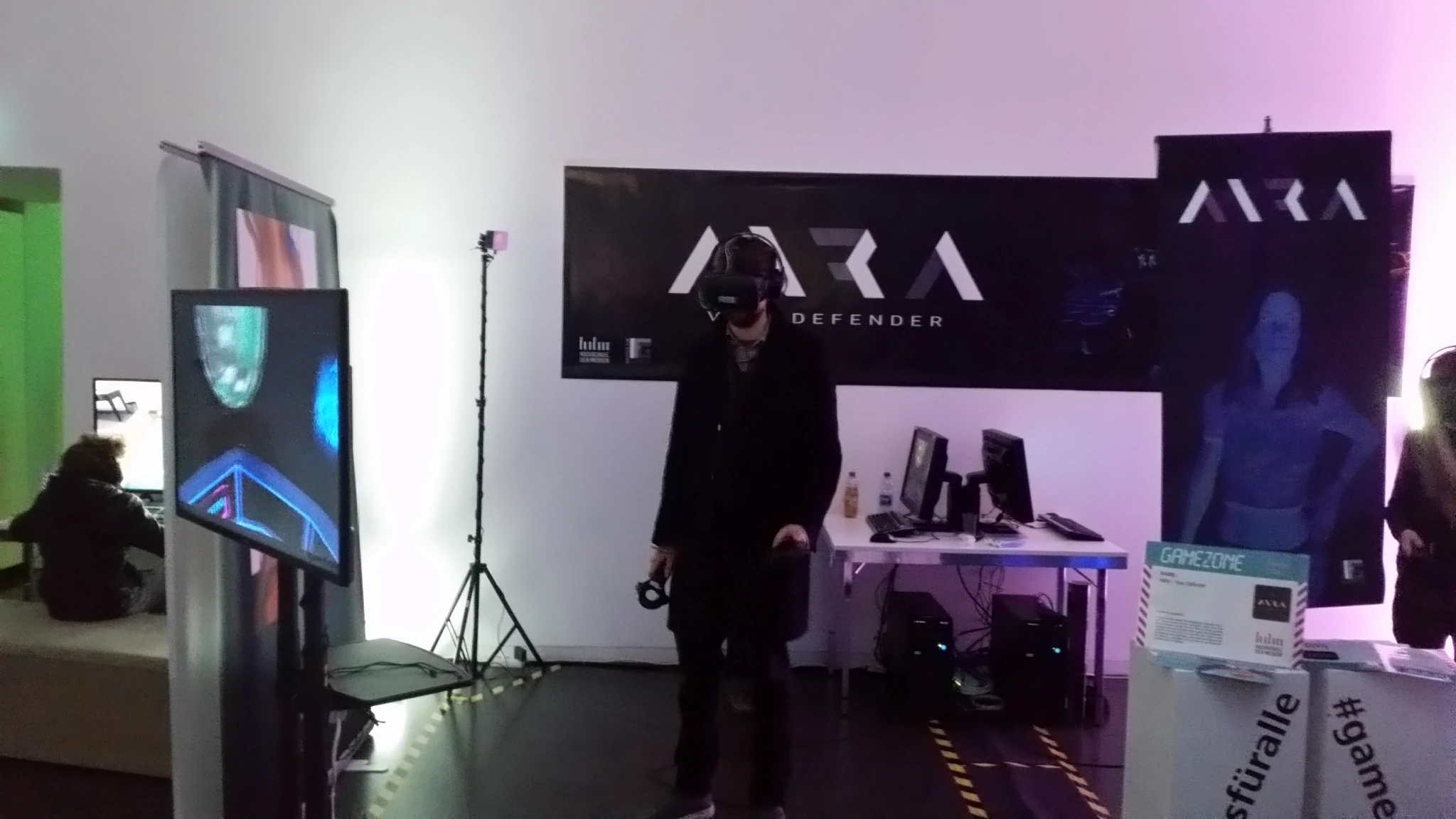 Rob Bubble playing AIRA VR on ITFS 2017
